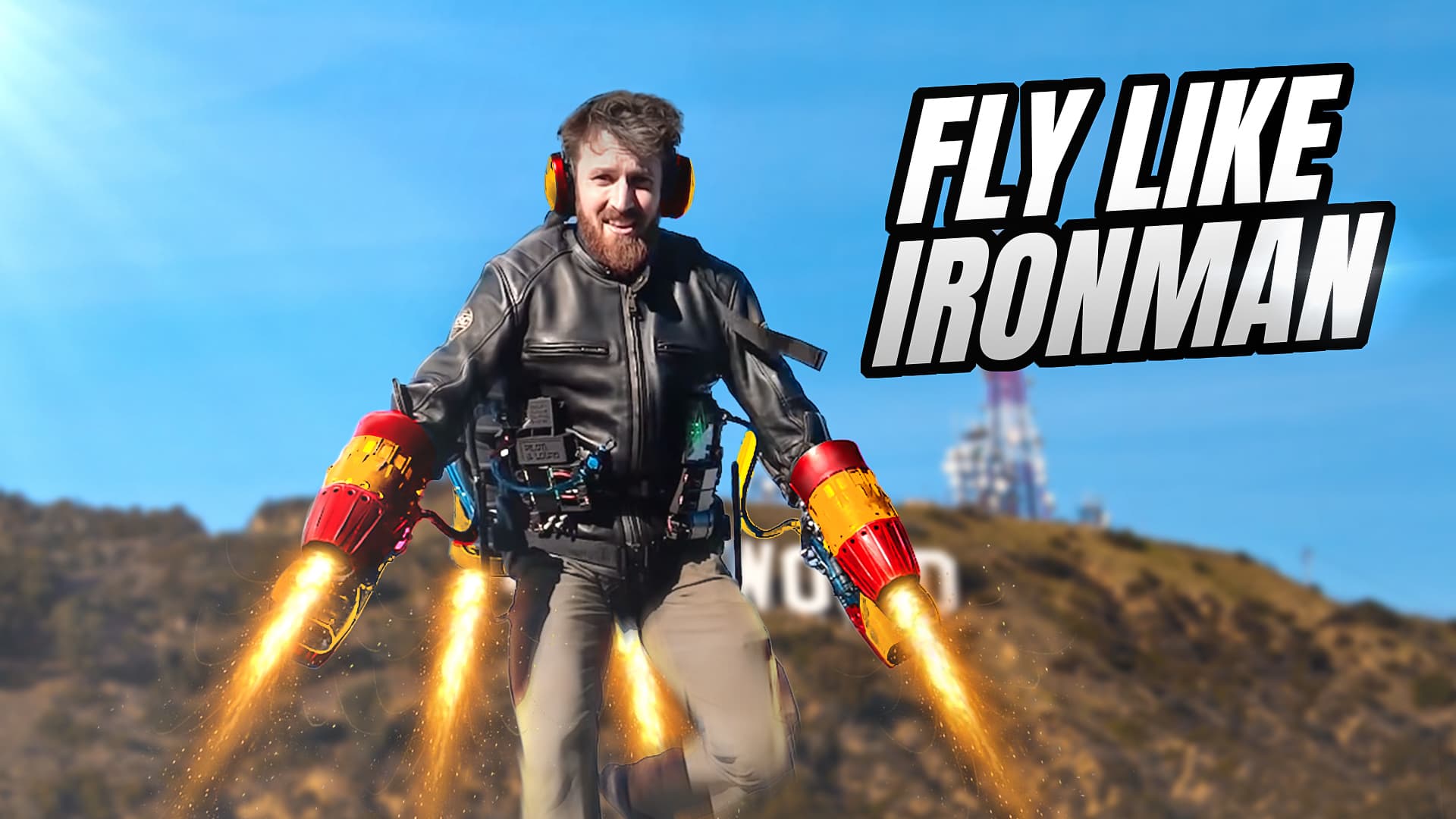 Flying Like Iron Man