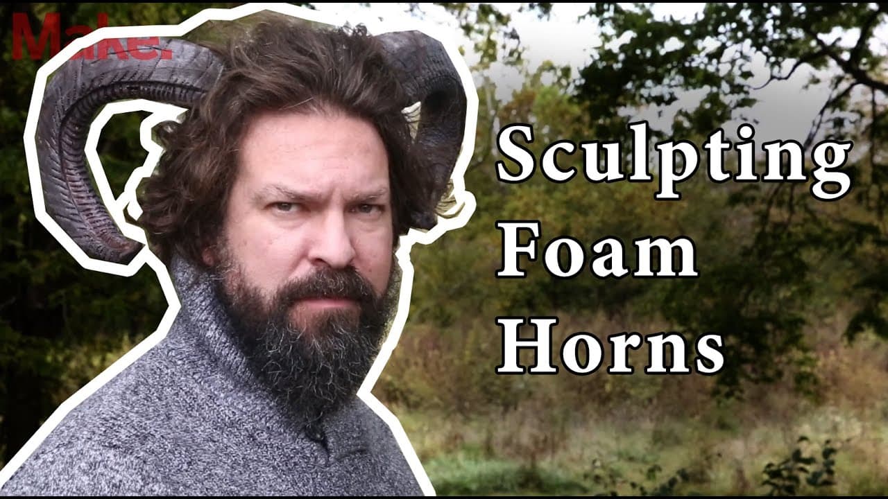 How To Make Horns For Cosplay From Foam - Original thumbnail